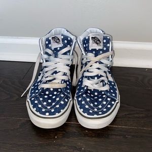 Vans denim polka dot Sk8-hi